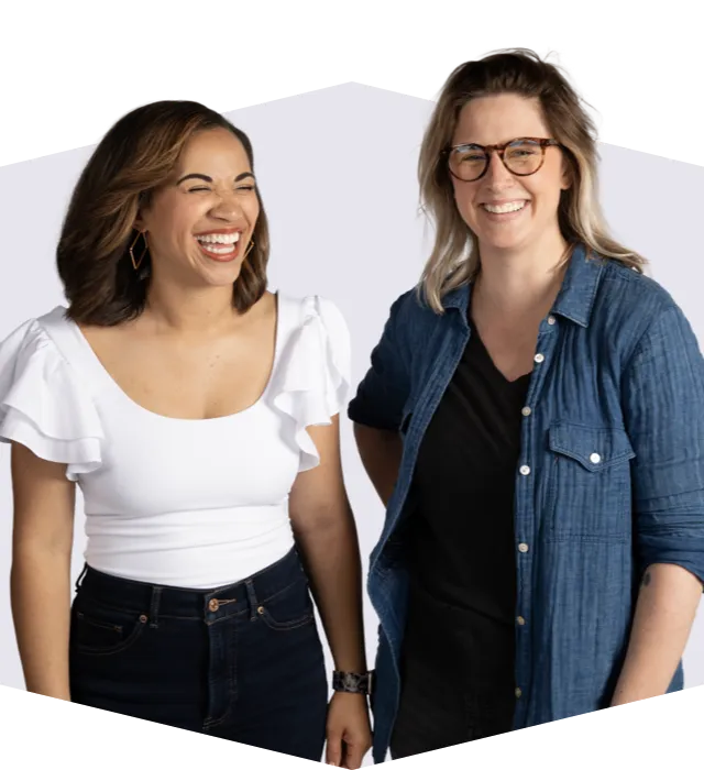 Rachel Weis, Account Director, and Jaclyn Phenicie, Creative Director