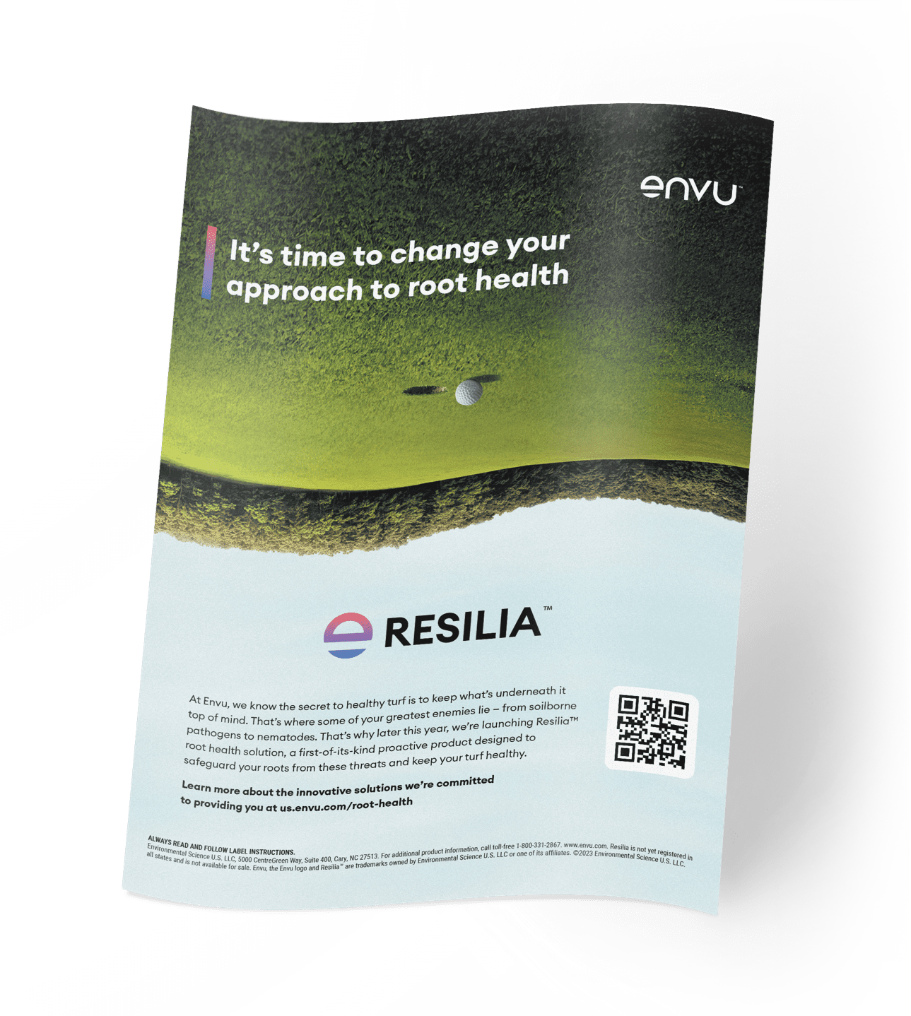 Resilia print ad