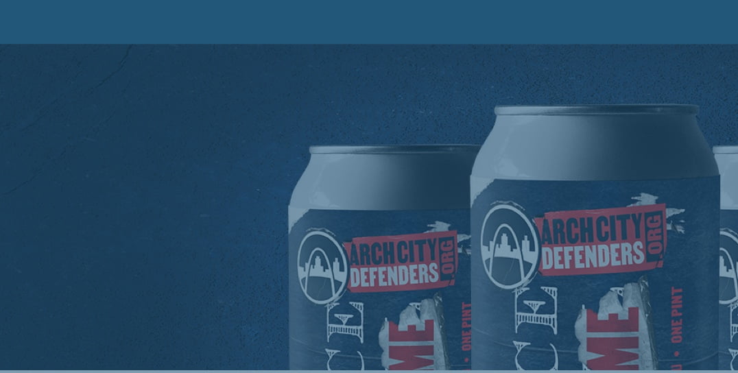 Arch City Defenders cans