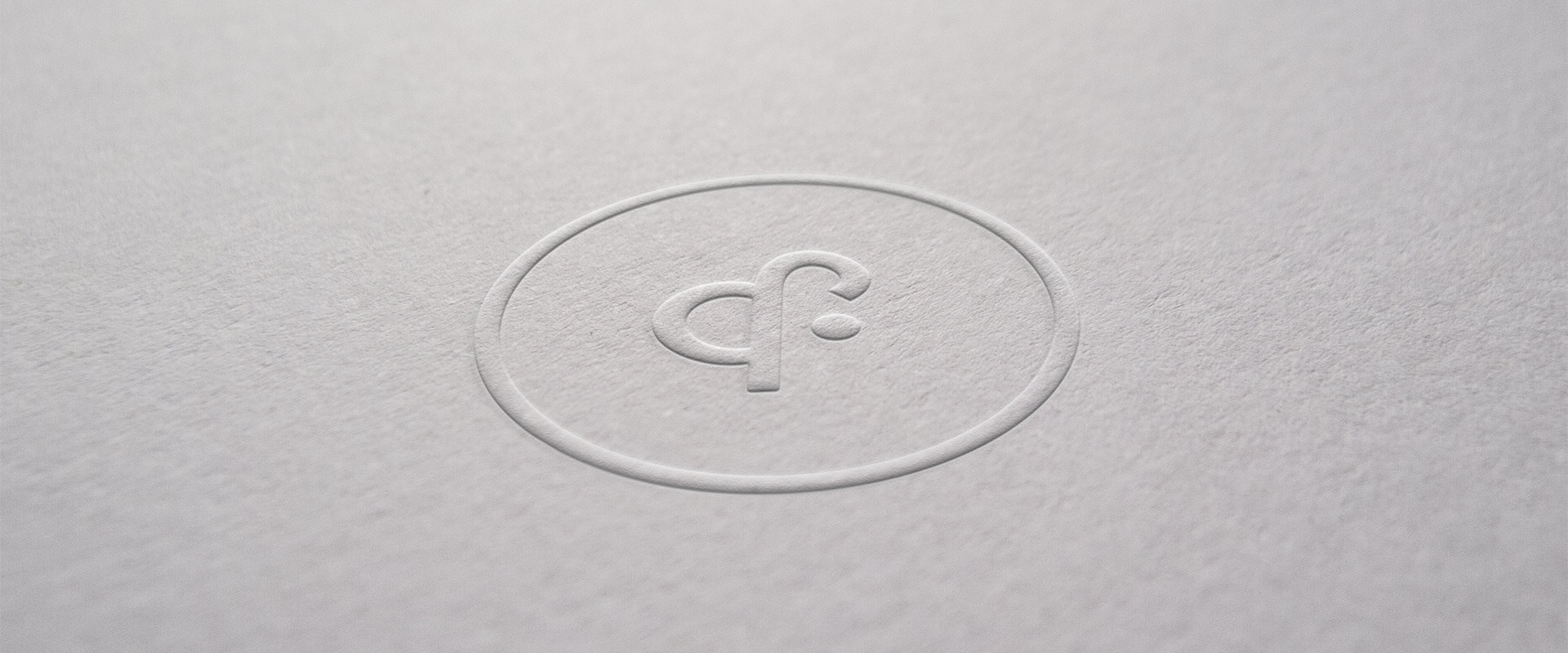 &Partners logo embossed on fine paper